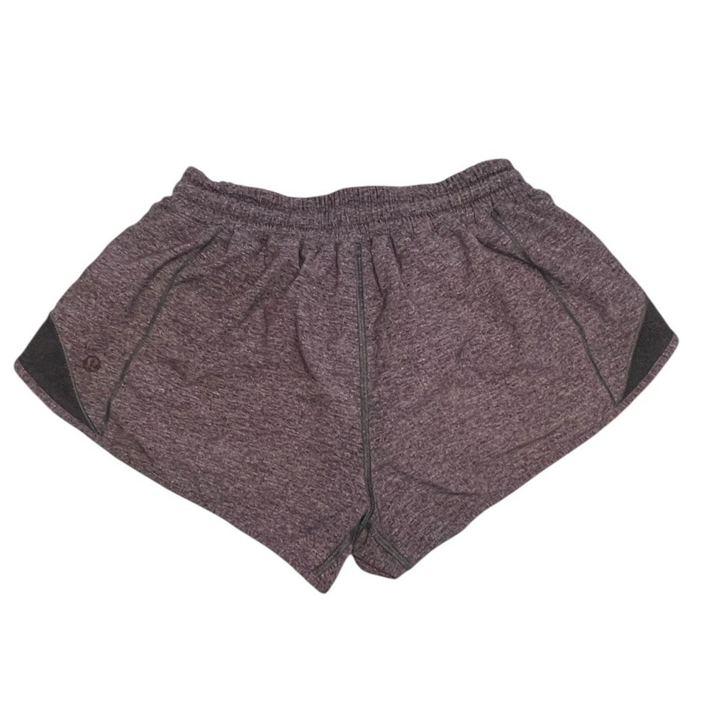 Lululemon Women's Lined Speed Up Shorts‎ Gray Size 4 Athleisure Travel Run Gym